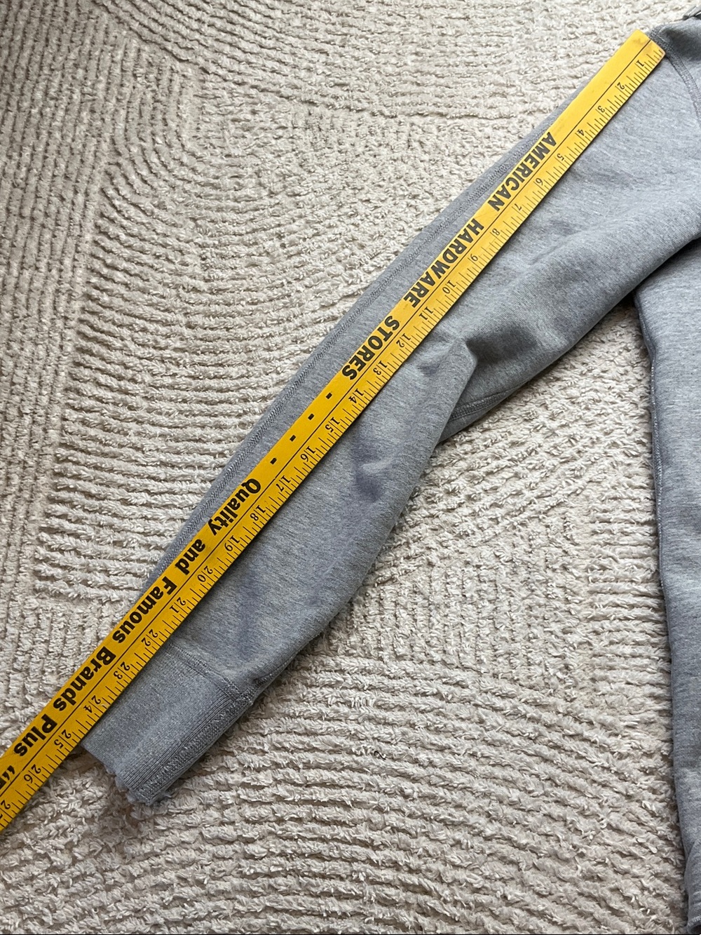 Reigning Champ Light Gray Pullover Hoodie - Picture 8 of 13